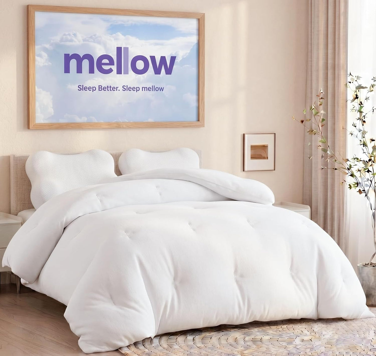 All-Season Mellow Marshmellow Comforter - Image 2